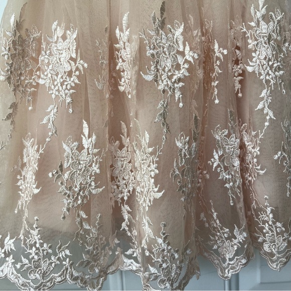 •NANNETTE BABY• Ivory Lace Skirt Party Dress - Size 24 Months - Picture 4 of 9